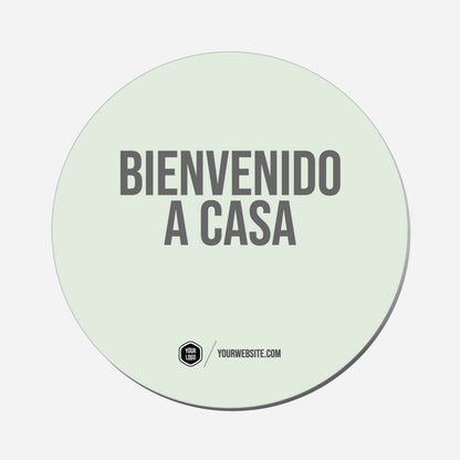 Bienvenido A Casa - Circle Shape Preview