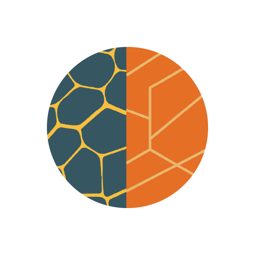 Blue Honeycomb Geometric