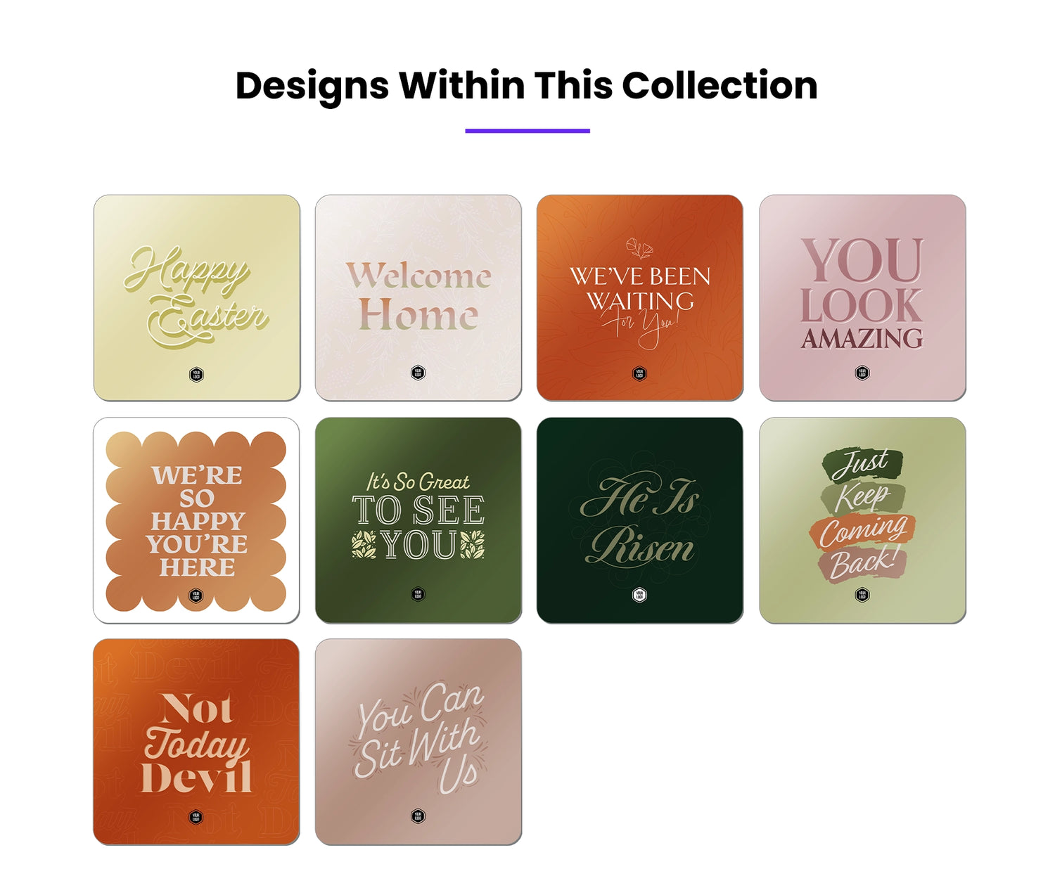 Sunday Afternoon Easter Popsigns