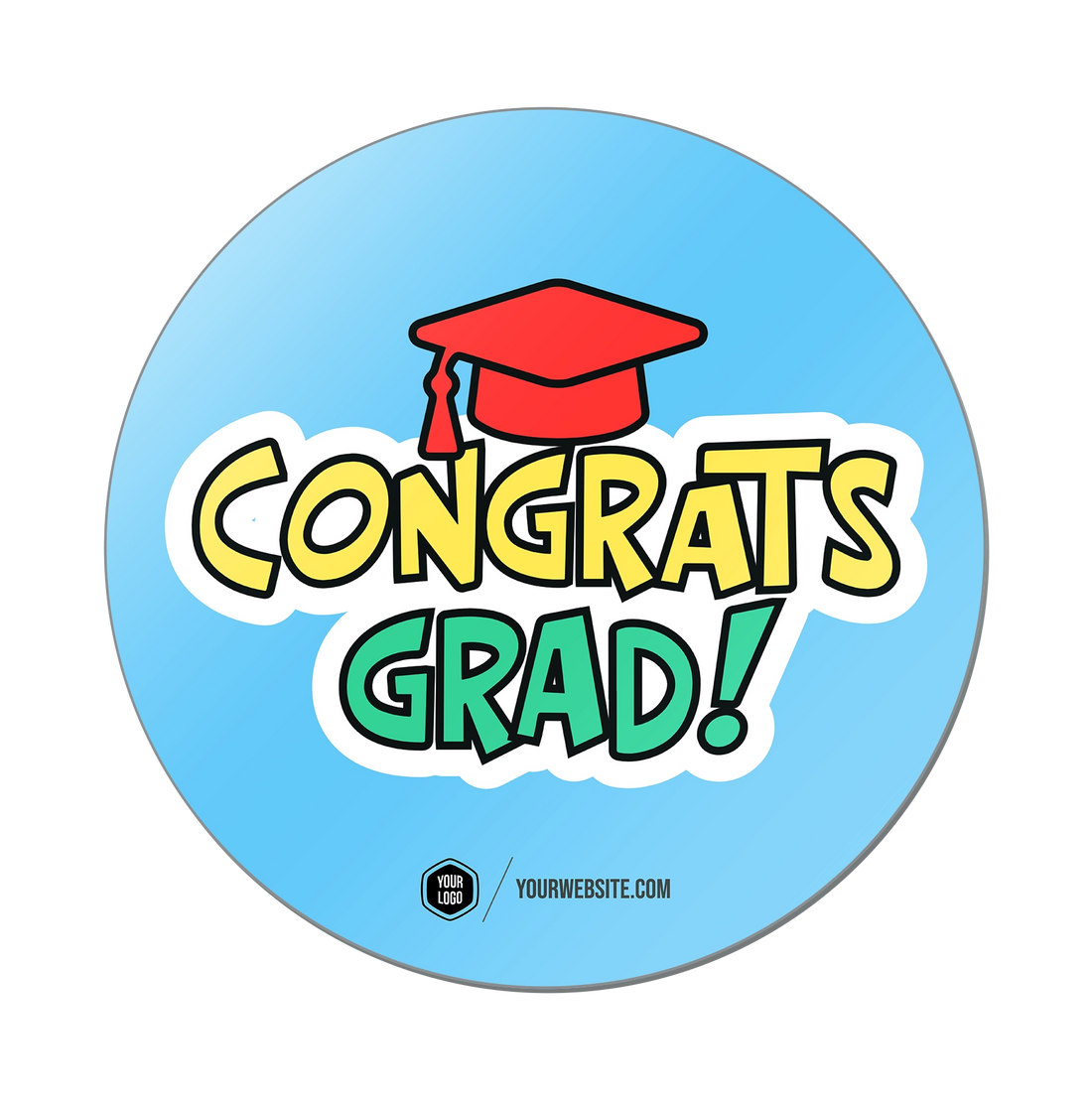 Congrats Grad Popsigns