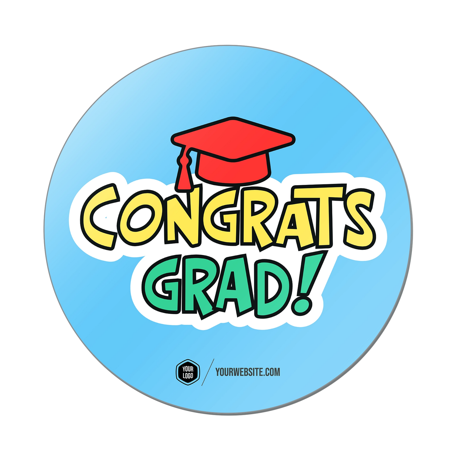 Congrats Grad Popsigns