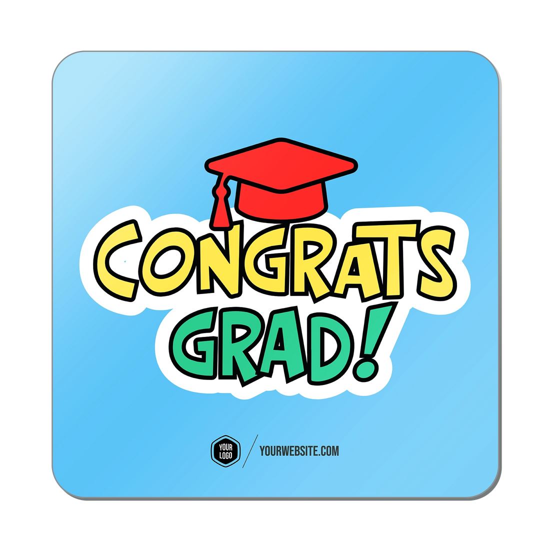 Congrats Grad Popsigns