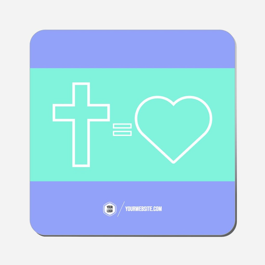 Cross Equals Love - Classic Shape Preview