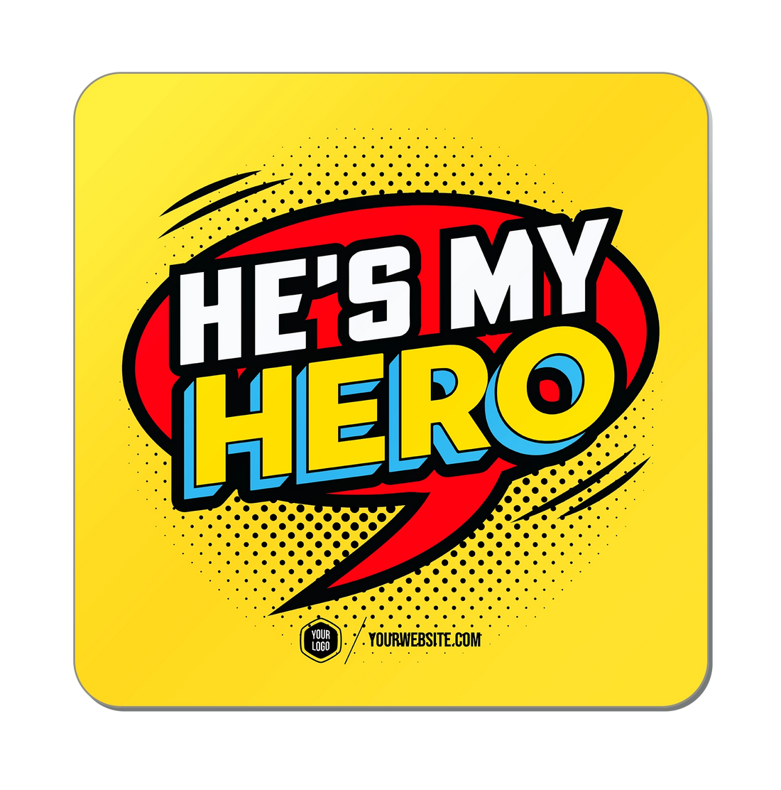 Dad Is My Superhero Popsigns