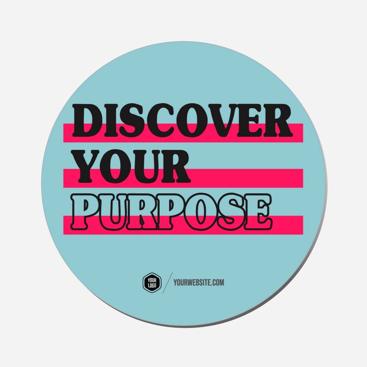 Discover Your Purpose - Circle Shape Preview