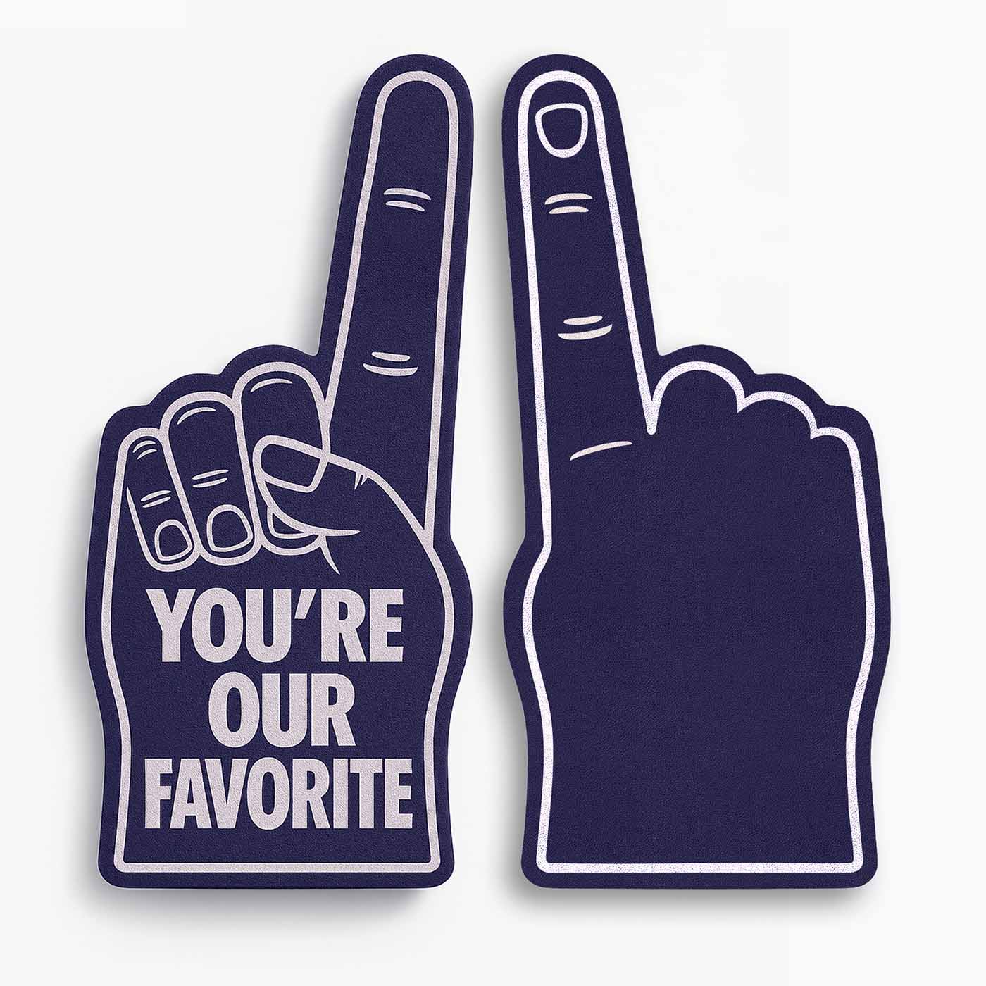 Custom 18-Inch Foam Fingers