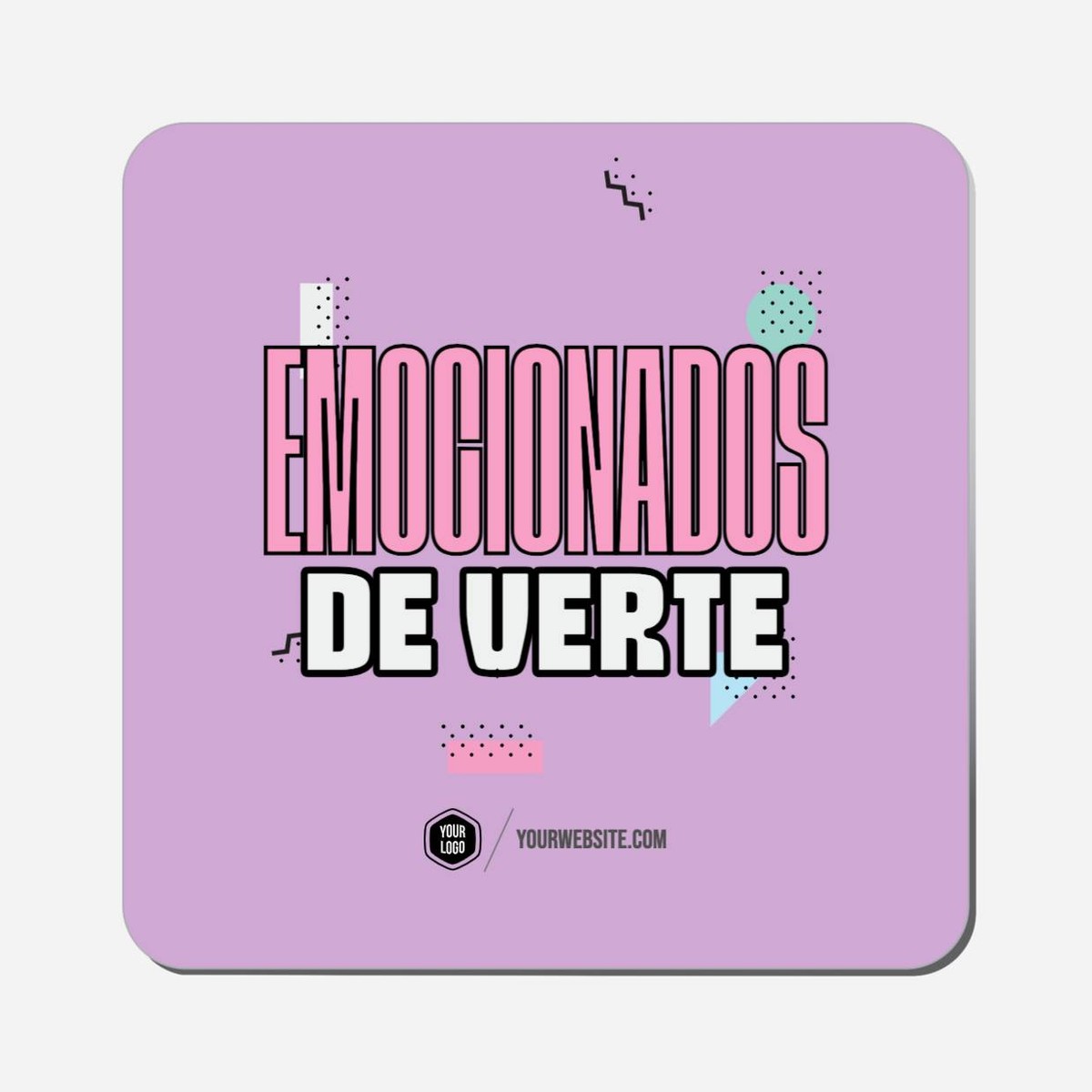 Emocionados De Verte - Classic Shape Preview