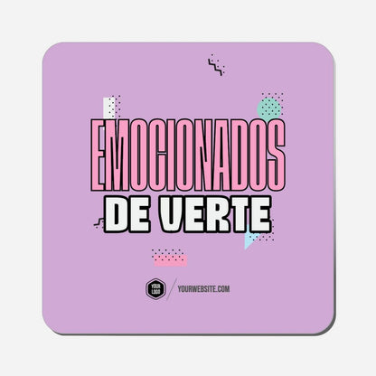 Emocionados De Verte - Classic Shape Preview