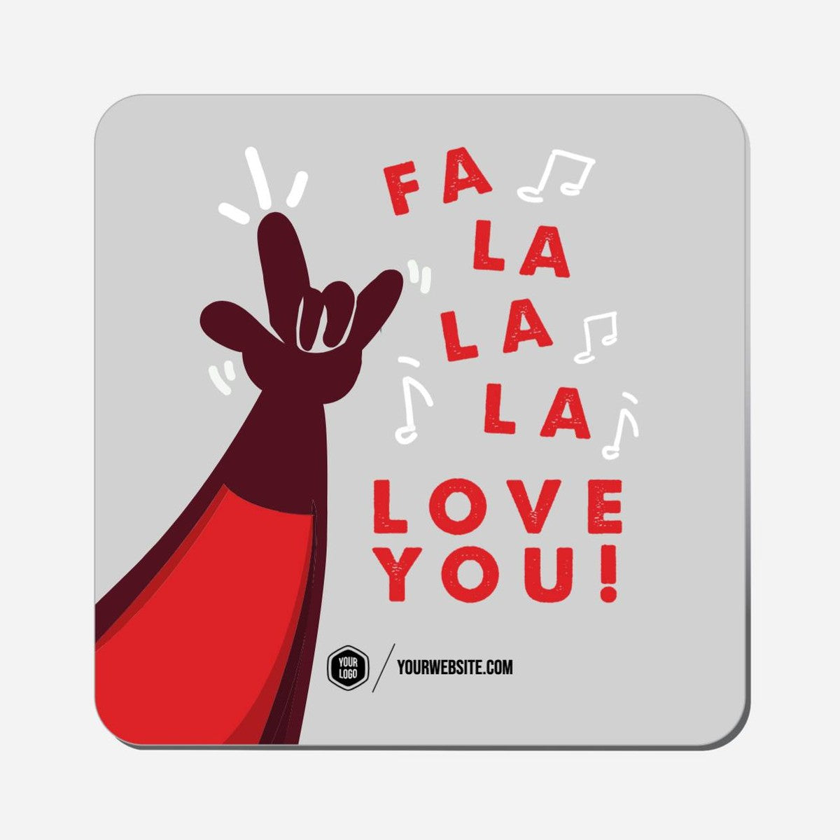 Fa La La La Love You! - Classic Shape Preview