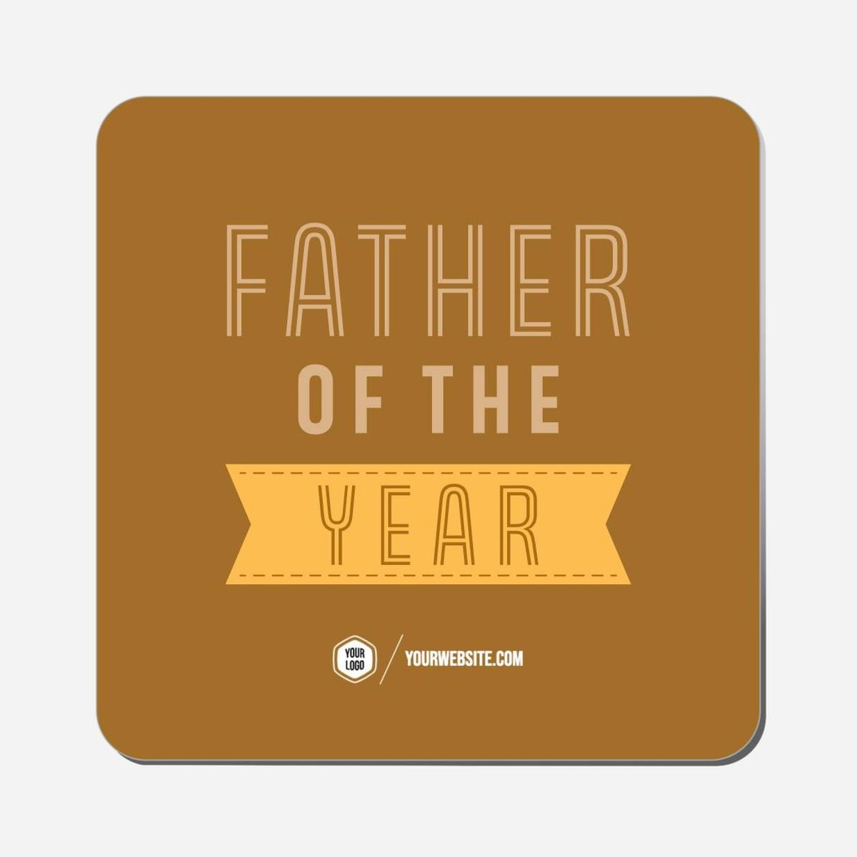 Father Of The Year - Classic Shape