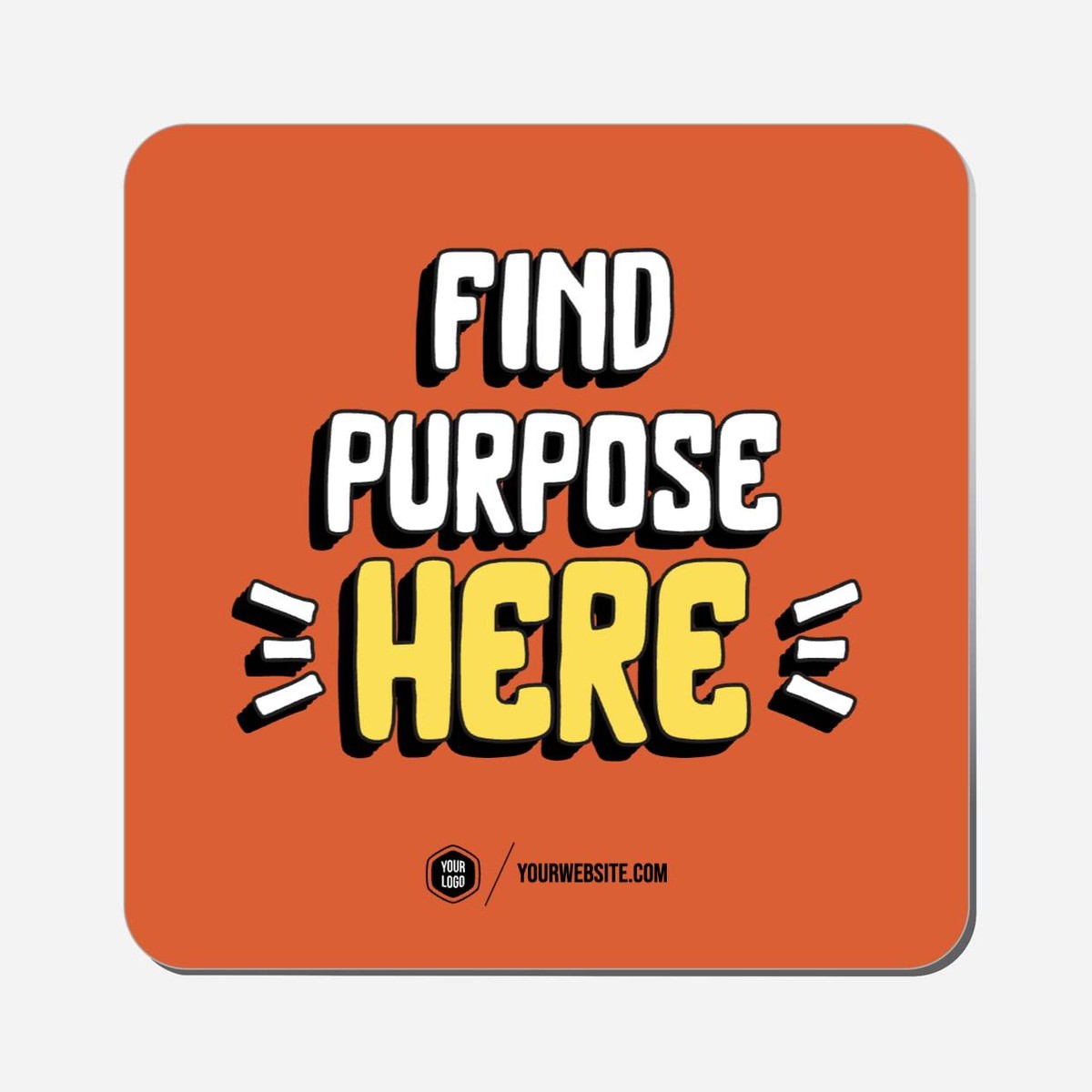 Find Purpose Here - Classic Shape Preview