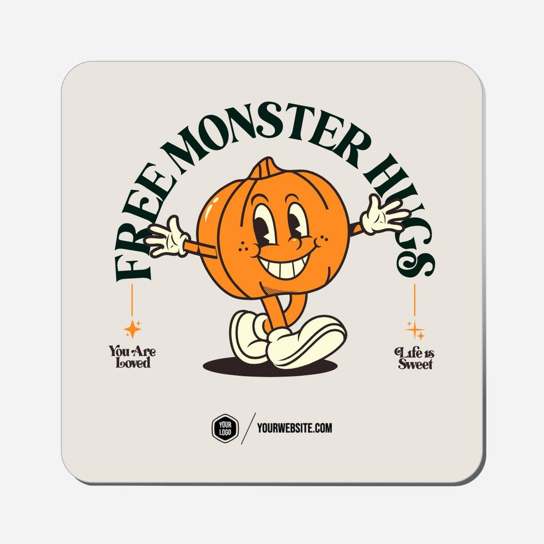 Free Monster Hugs - Classic Shape Preview