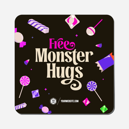 Free Monster Hugs - Classic Shape Preview