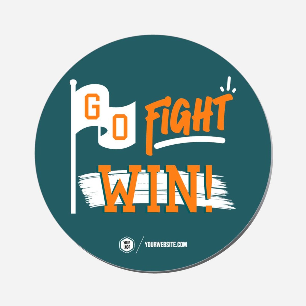 Go Fight Win! - Circle Shape Preview