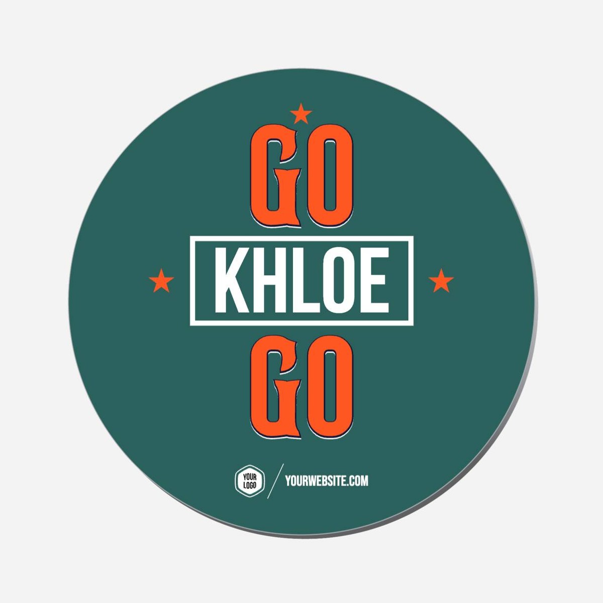 Go Khloe Go - Circle Shape Preview