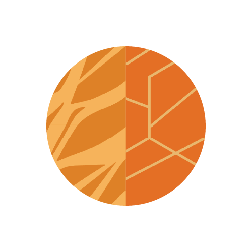 Gold Zebra Geometric