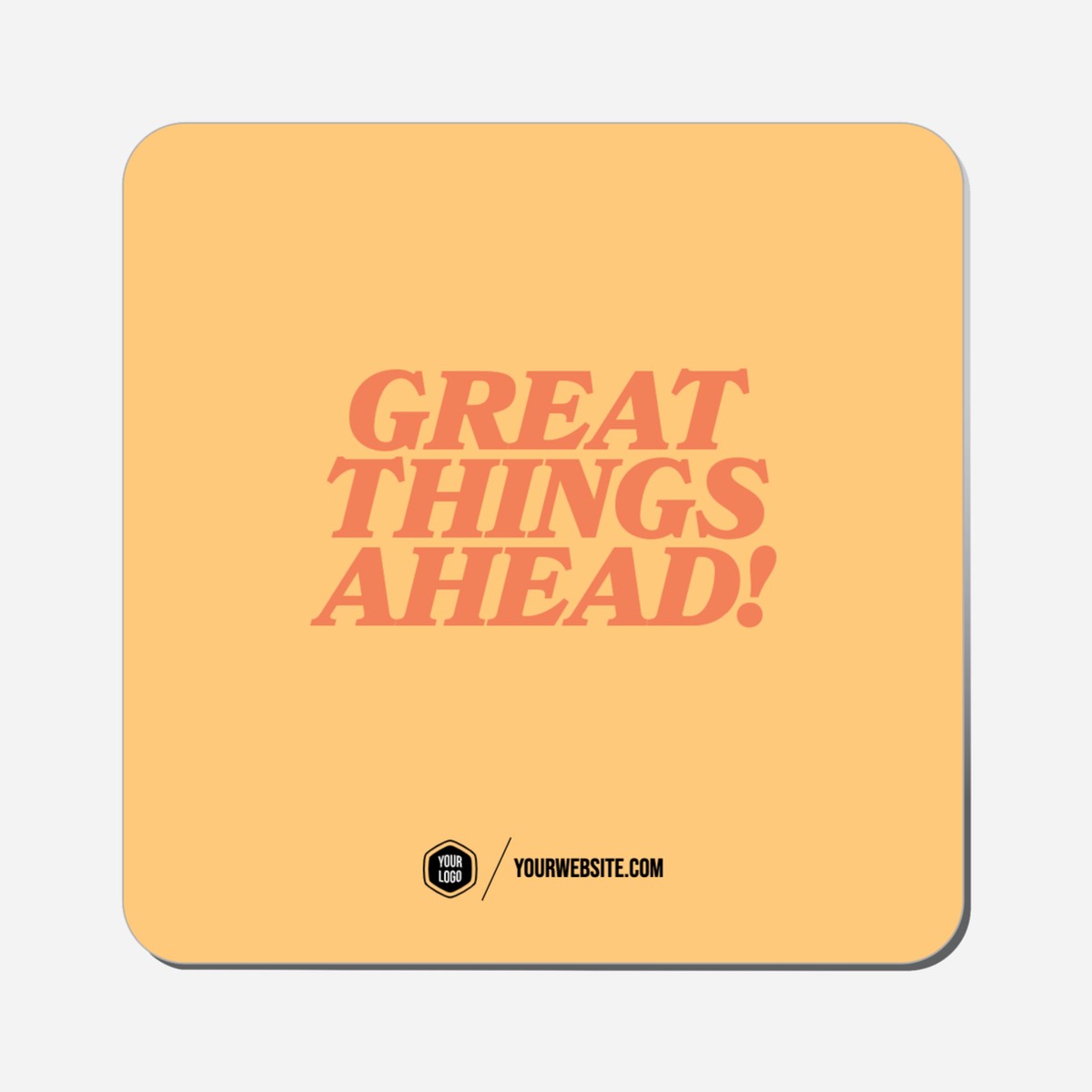 Great Things Ahead! - Classic Shape Preview