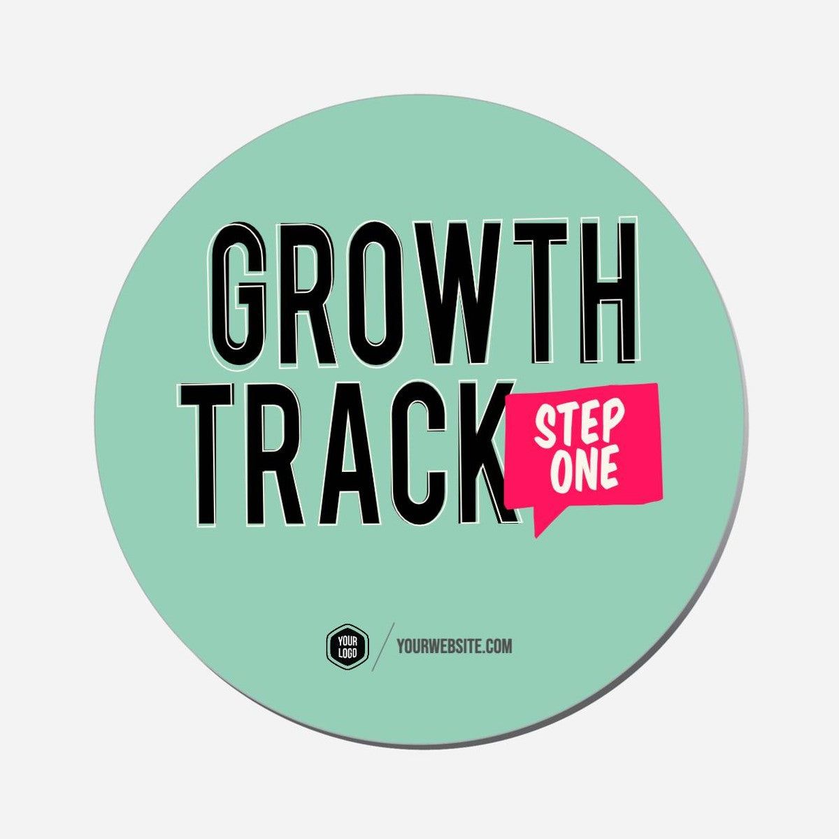 Growth Track Step One - Circle Shape Preview