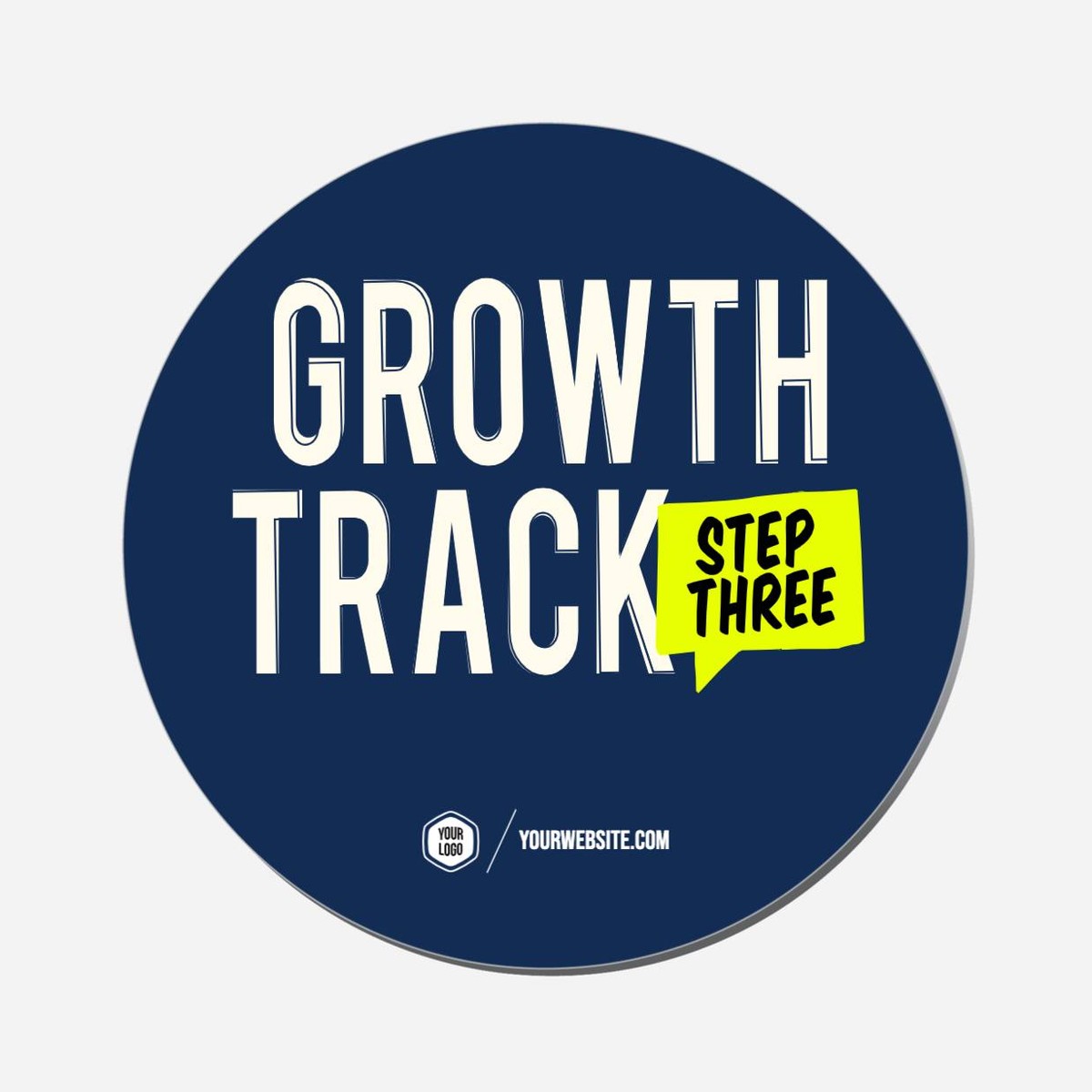 Growth Track Step Three - Circle Shape Preview