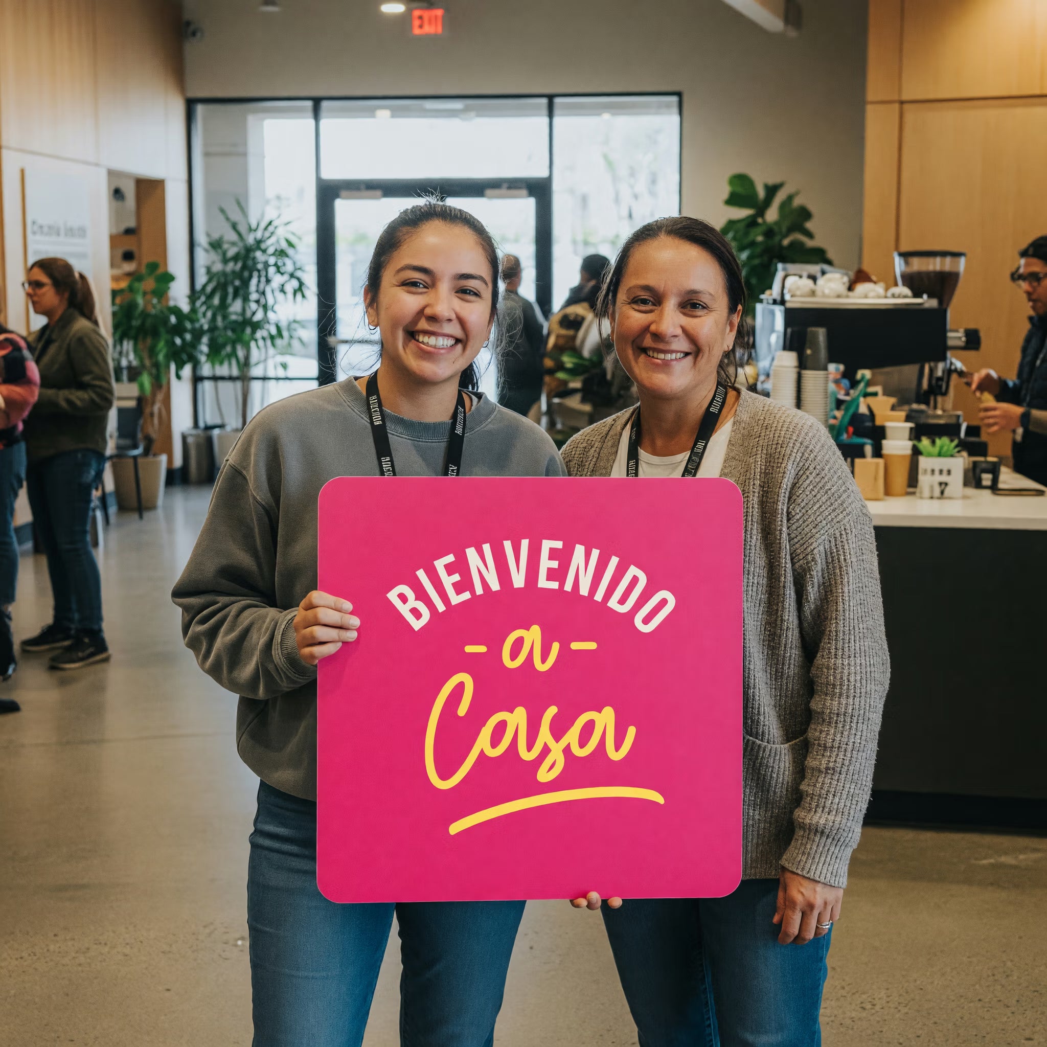 Bilingual Welcome Set — 3 Signs