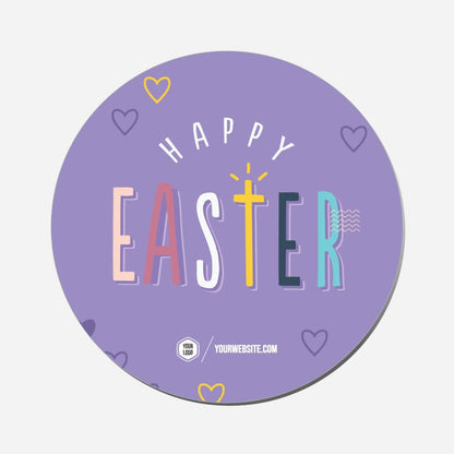 Happy Easter - Circle Shape Preview