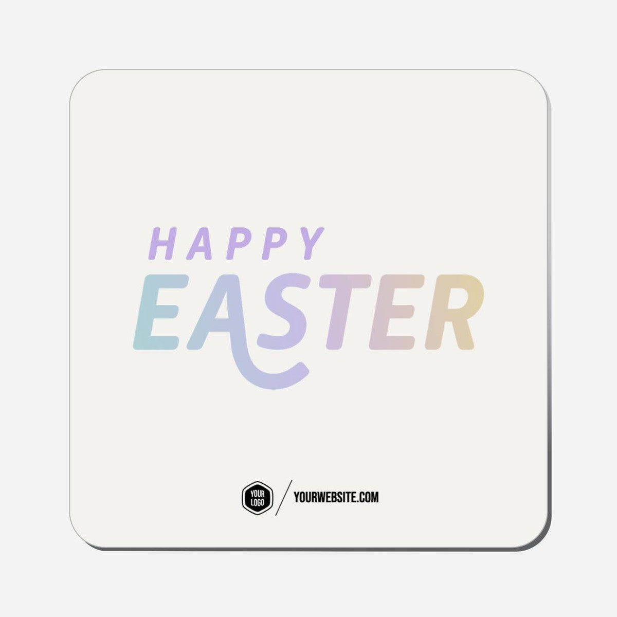 Happy Easter - Classic Shape Preview