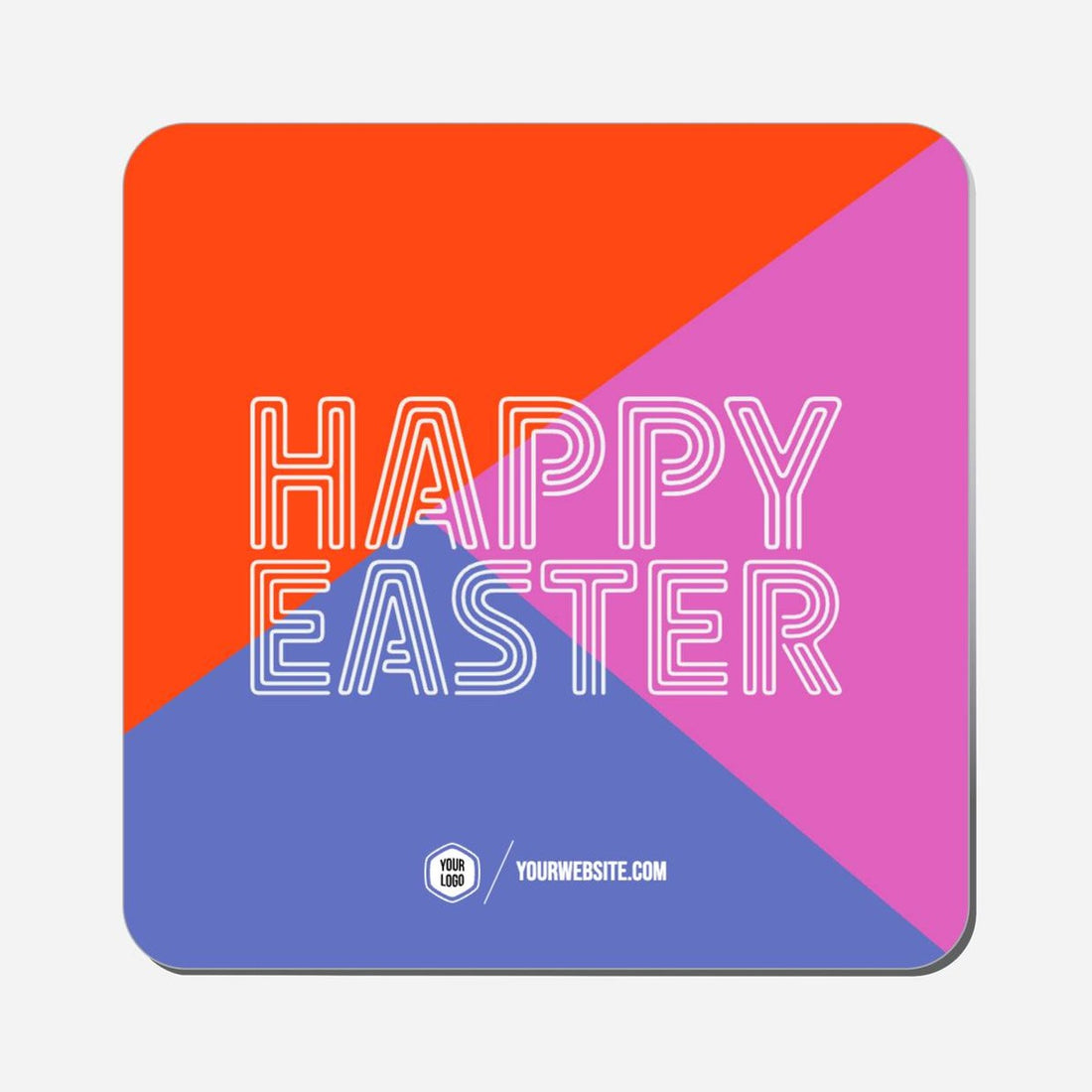 Happy Easter - Classic Shape Preview