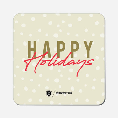 Happy Holidays - Classic Shape Preview