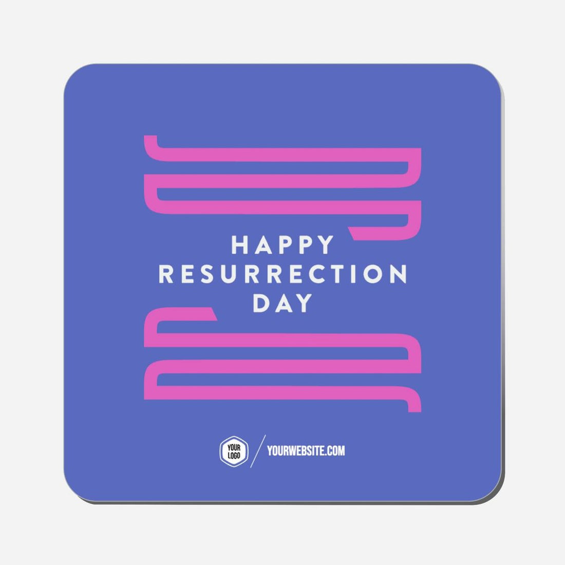Happy Resurrection Day - Classic Shape Preview