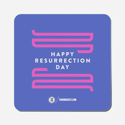 Happy Resurrection Day - Classic Shape Preview