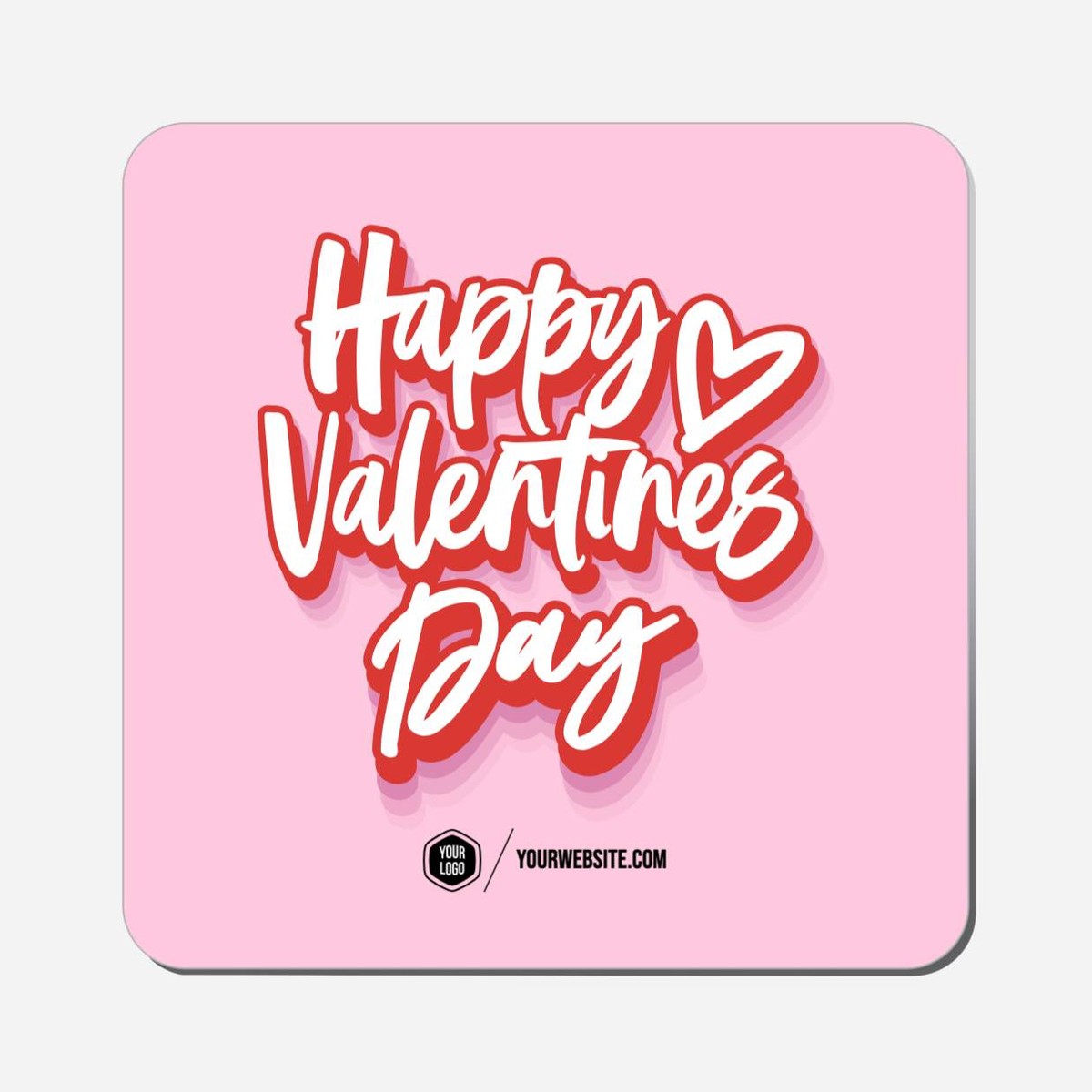 Happy Valentines Day - Classic Shape Preview