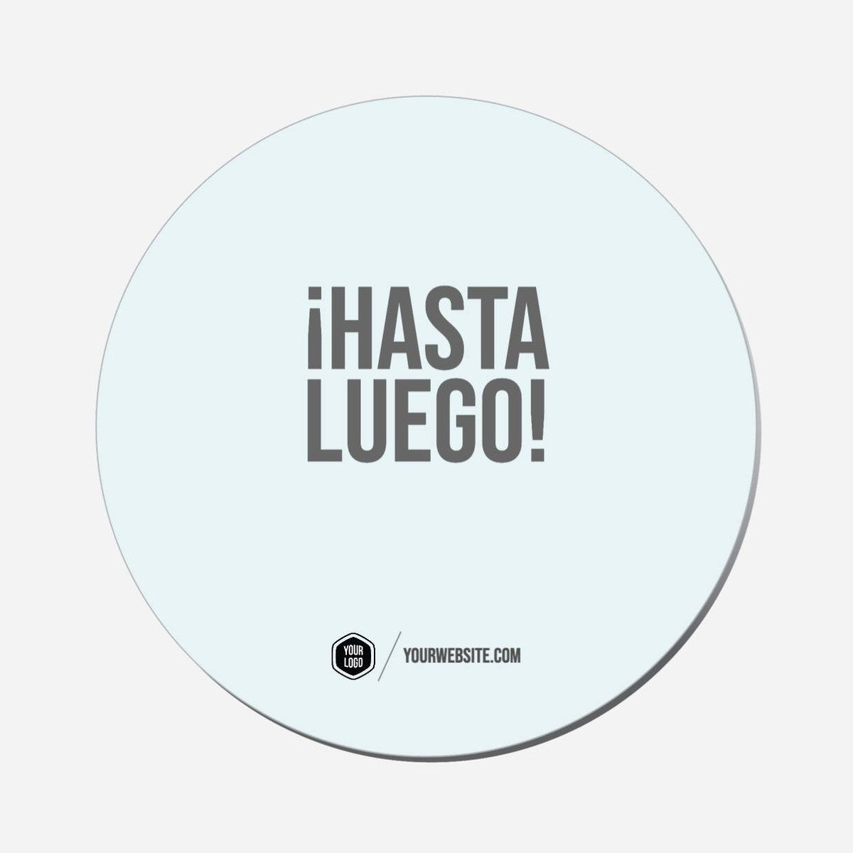 ¡Hasta Luego! - Circle Shape Preview