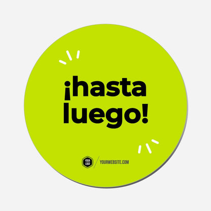 ¡Hasta Luego! - Circle Shape Preview