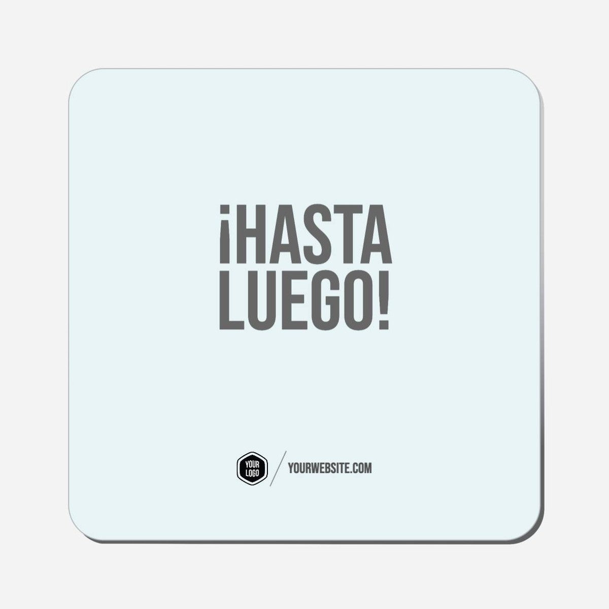 ¡Hasta Luego! - Classic Shape Preview