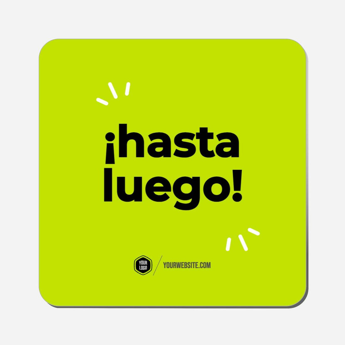 ¡Hasta Luego! - Classic Shape Preview