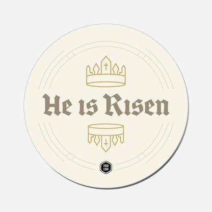 He Is Risen - Circle Shape Preview