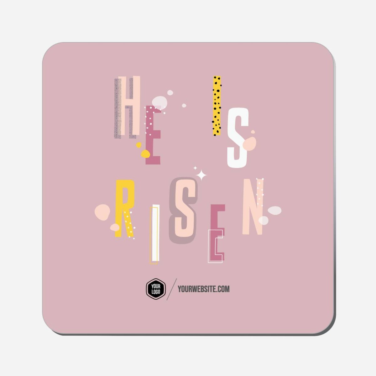 He Is Risen - Classic Shape Preview