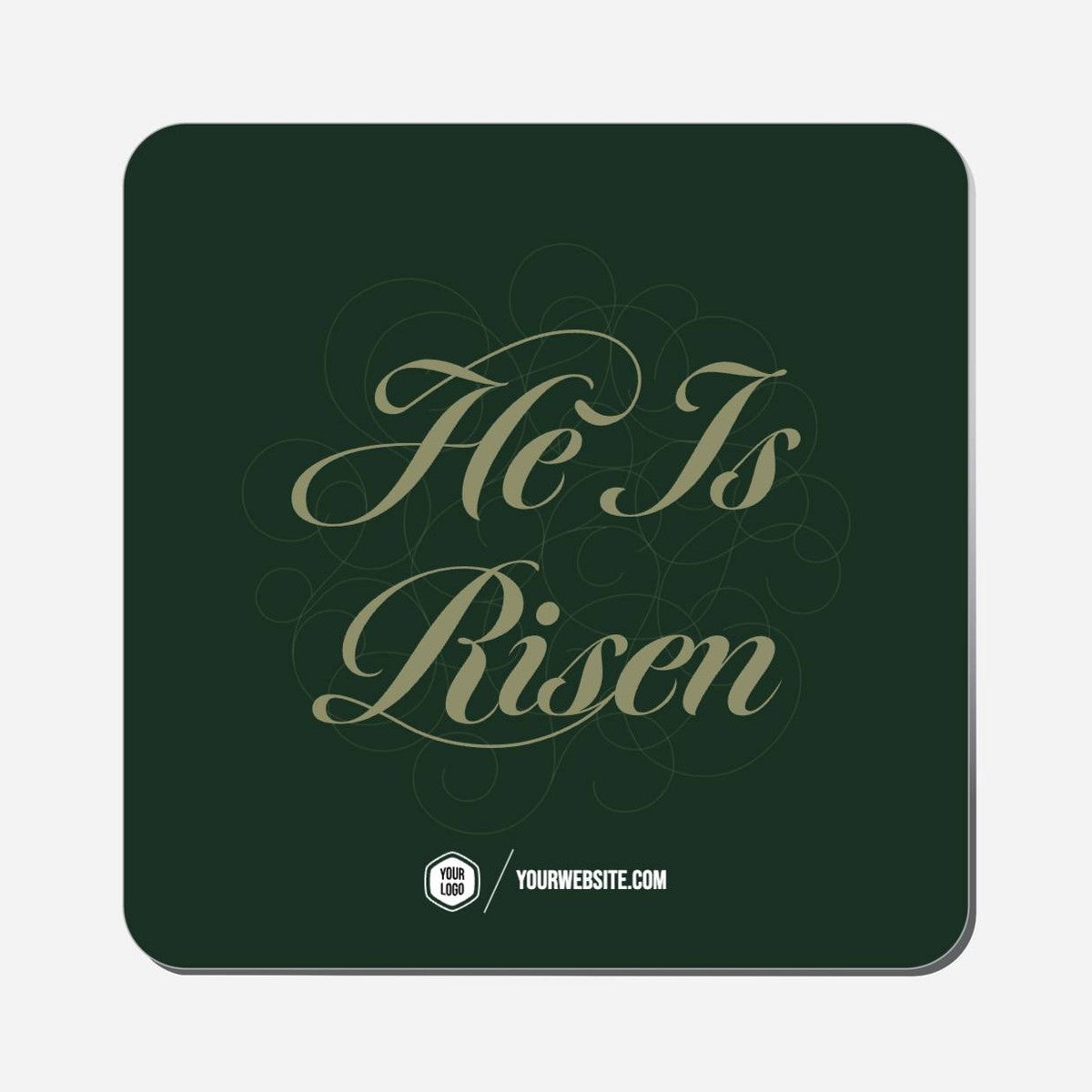 He Is Risen - Classic Shape Preview