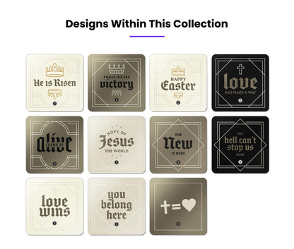 He Is Risen Popsigns