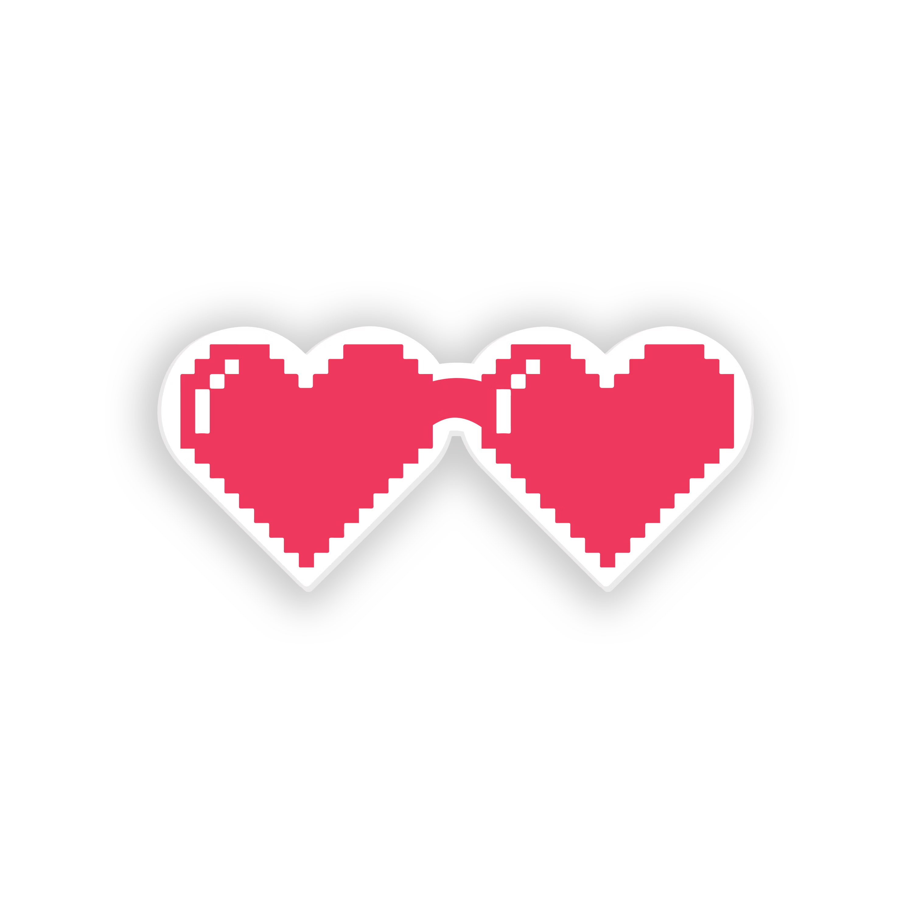 Pixelated Heart Collection