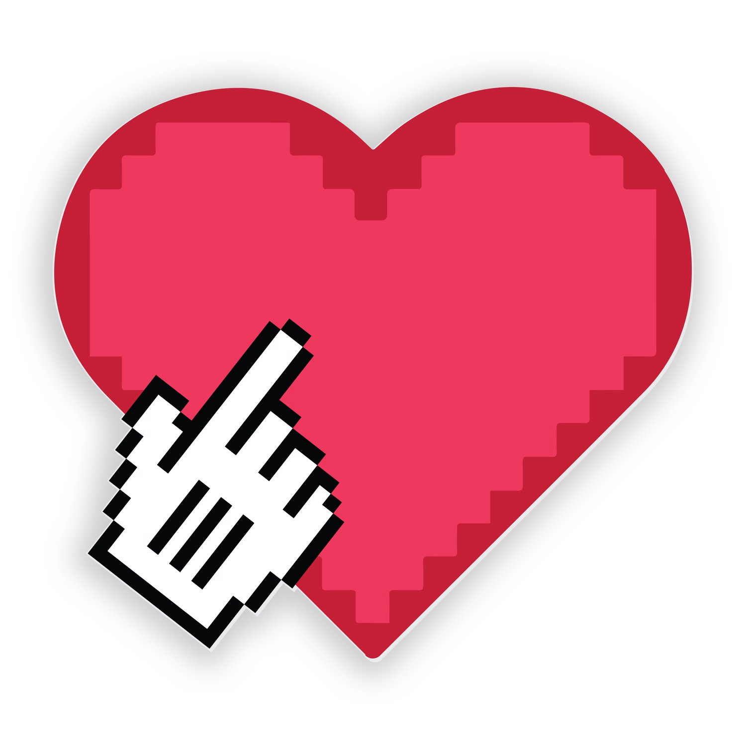 Pixelated Heart Collection