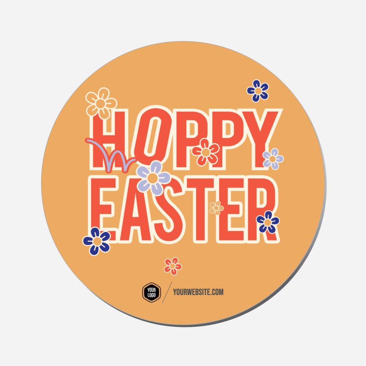 Hoppy Easter - Circle Shape Preview