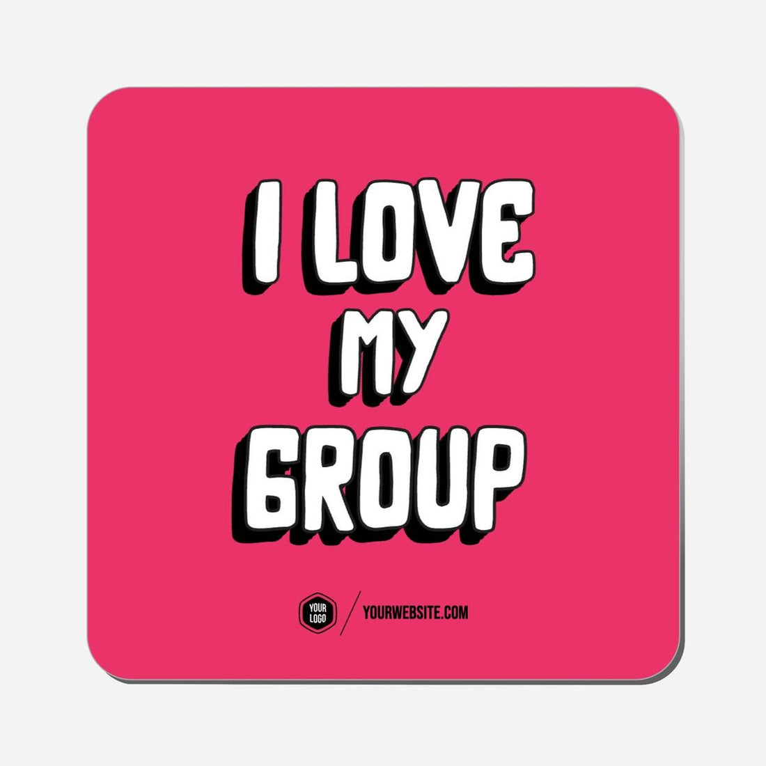 I Love My Group - Classic Shape Preview