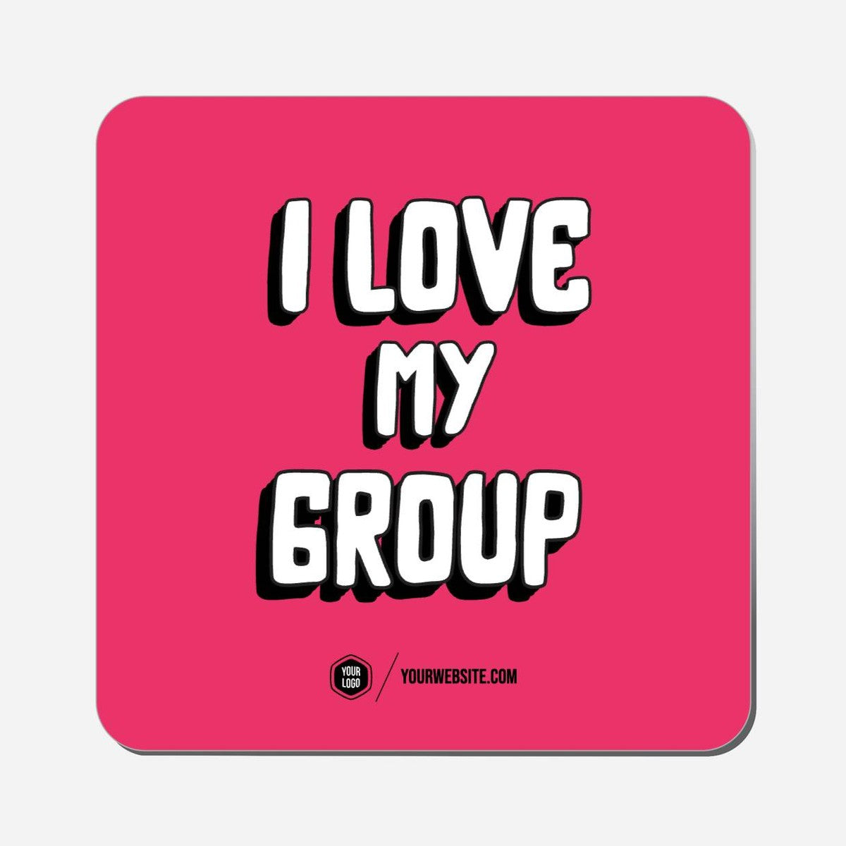 I Love My Group - Classic Shape Preview