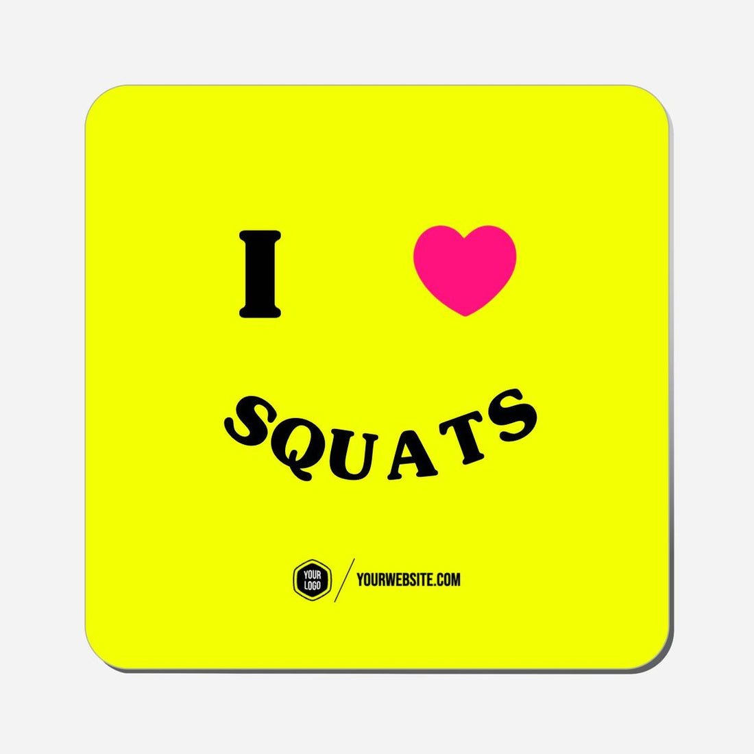 I Love Squats - Classic Shape Preview