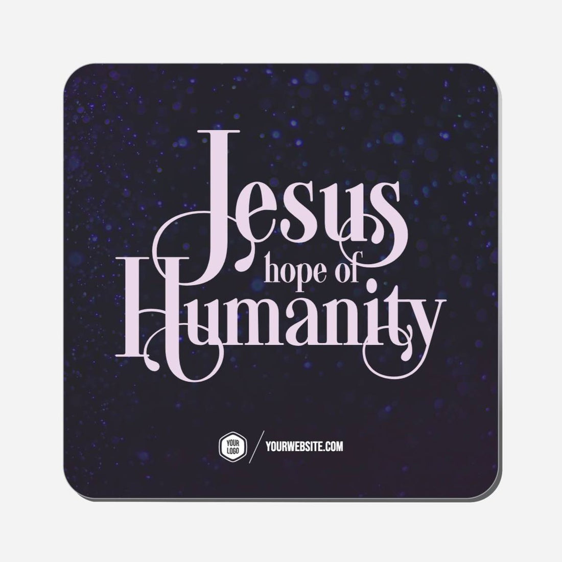 Jesus Hope Of Humanity - Classic Shape Preview