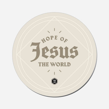 Jesus Hope Of The World - Circle Shape Preview