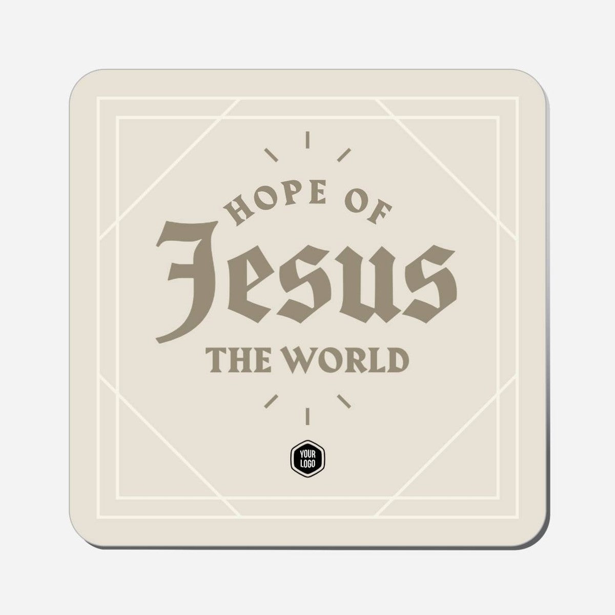 Jesus Hope Of The World - Classic Shape Preview
