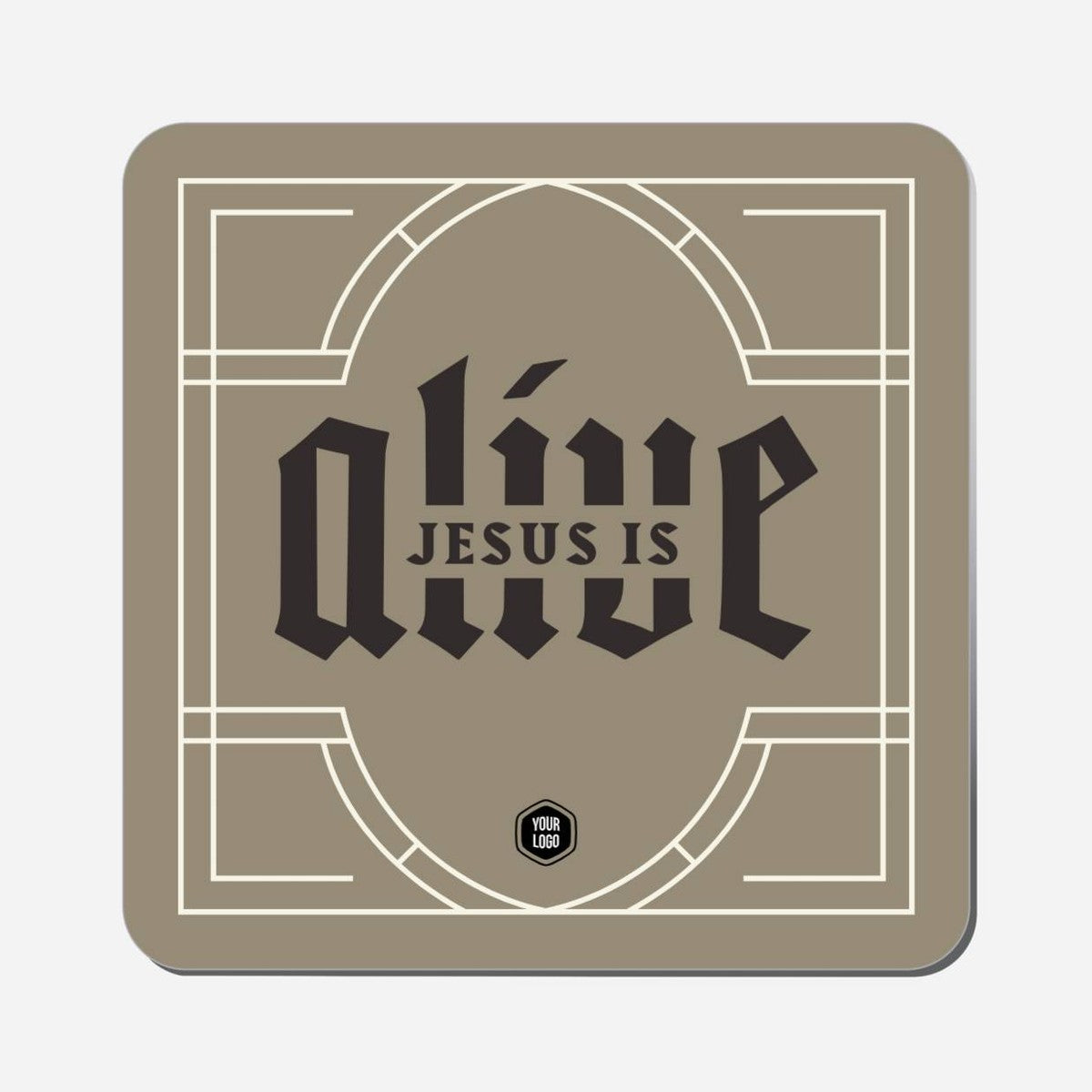 Jesus Is Alive - Classic Shape Preview