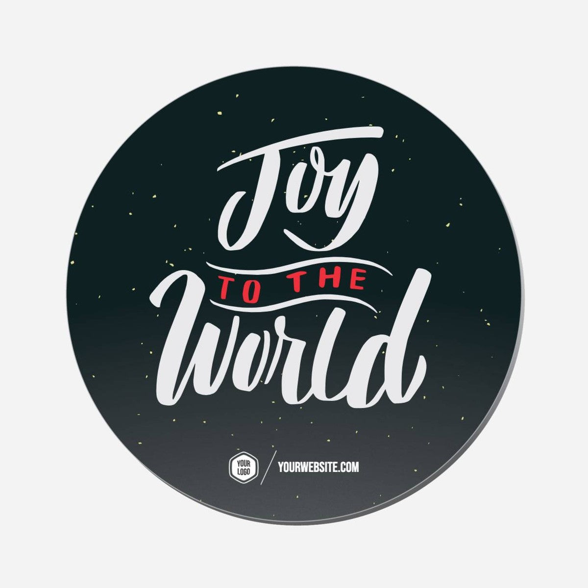 Joy To The World - Circle Shape Preview